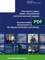 Chernobyl's Legacy: Health, Environmental and Socio-Economic Impacts