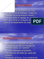 Manipulacion de Cadenas