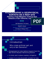 Hydrographic & Geophysical Surveys On A Reef Site