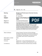 Parking Business Case - Barnet Council