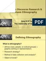 Amy Tsui - Classroom Discourse Research & Ethnography