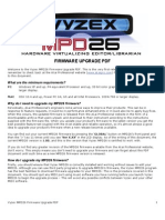 Vyzex MPD26 Firmware Upgrade PDF