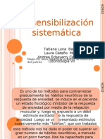 Desensibilización Sistemática