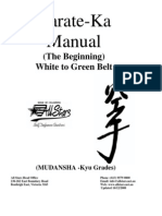 Karate-Ka Manual White-Green Belt