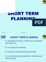 Short Term Planning