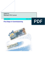 Simatic Standard PID Control: First Steps in Commissioning