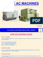 Large Ac Machines: Electrical Machines Group, Bhel, Bhopal