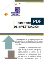 Directrices de Investigación