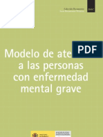 Modelo de Atención A Las Personas Con Enfermedad Mental Grave