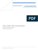 Ajax, Request, XML HTTP Request