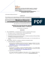 Convocatoria A La Maestría en Educación en Competencias Profesionales para La Docencia