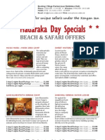 Phoenix Safaris Madaraka Specials