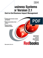 Tivoli Business Systems Manager V2.1 End-To-End Business Impact Management Sg246610