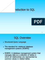 SQL Intro