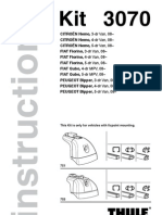 This Kit Is Only For Vehicles With Fixpoint Mounting.: ISO 11154-E