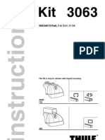 NISSAN X-Trail, 5-dr SUV, 01-06: This Kit Is Only For Vehicles With Fixpoint Mounting