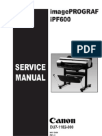 Service Manual: Imageprograf Ipf600