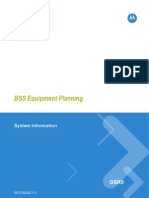 Motorola BSS Equipment Planning