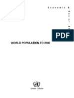 World Population To 2300