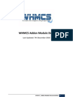 WHMCS Addon Module Docs