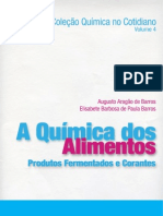 A Quimica Dos Alimentos Produtos Ferment A Dos e Corantes