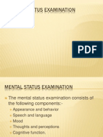 Mental Status Examination