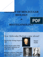 History of Molecular Biology