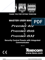 Texecom Premier 412 816 832 User Guide