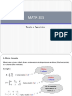 MATRIZES - Teoria e Exercicios