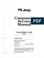 Jeep Transfer Case NP231 Component Service Manual