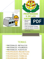 Propiedades de Los Materiales