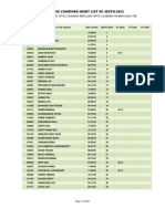 Jexpo-2012 - Eligible - Rank Wise