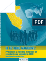 III Estudio Nacionales Escolares 2009