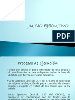 Juicio Ejecutivo Power Point)