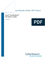 Cyber Source PHP Simple Order Client