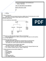 Digital Electronics Question Bank