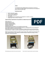 Bobbin Wound Transformers