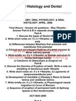 1st BDS Oral Histology and Dental Anotomy