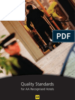 AA Hotel Quality Standards Brochure