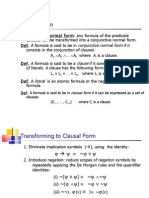 First Order Logic Resolution