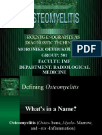 Xray of Bones in Osteomyelitis