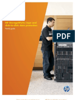 HP Storageworks Tape and Disk-To-Disk Data Protection: Family Guide