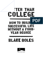 Better Than College - Excerpt