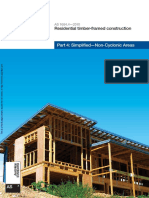 As 1684.4-2010 Residential Timber-Framed Construction Simplified - Non-Cyclonic Areas