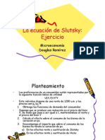 Ecuacin Slutsky Ejercicio