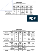 Coe Theory Timetable Final