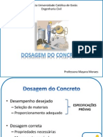 Dosagem de Concreto