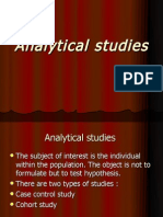 Analytical Studies