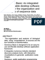 Geneious Basic: An Integrated and Extendable Desktop Software Platform For The Organization and Analysis of Sequence Data