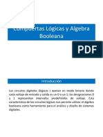 Compuertas Lógicas y Algebra Booleana